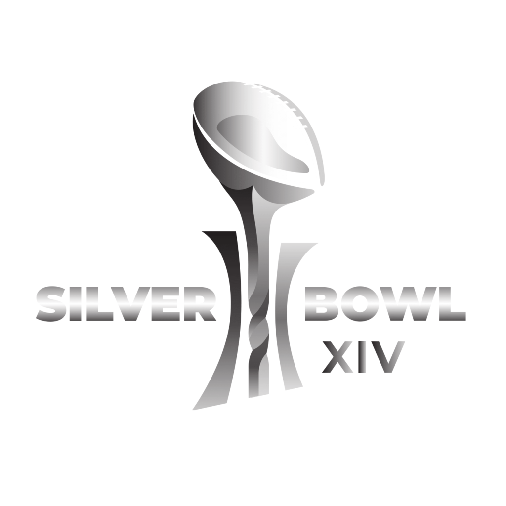 Logo trofeje Silver Bowl, kterou tým Přerov Mammoths získal v roce 2019.